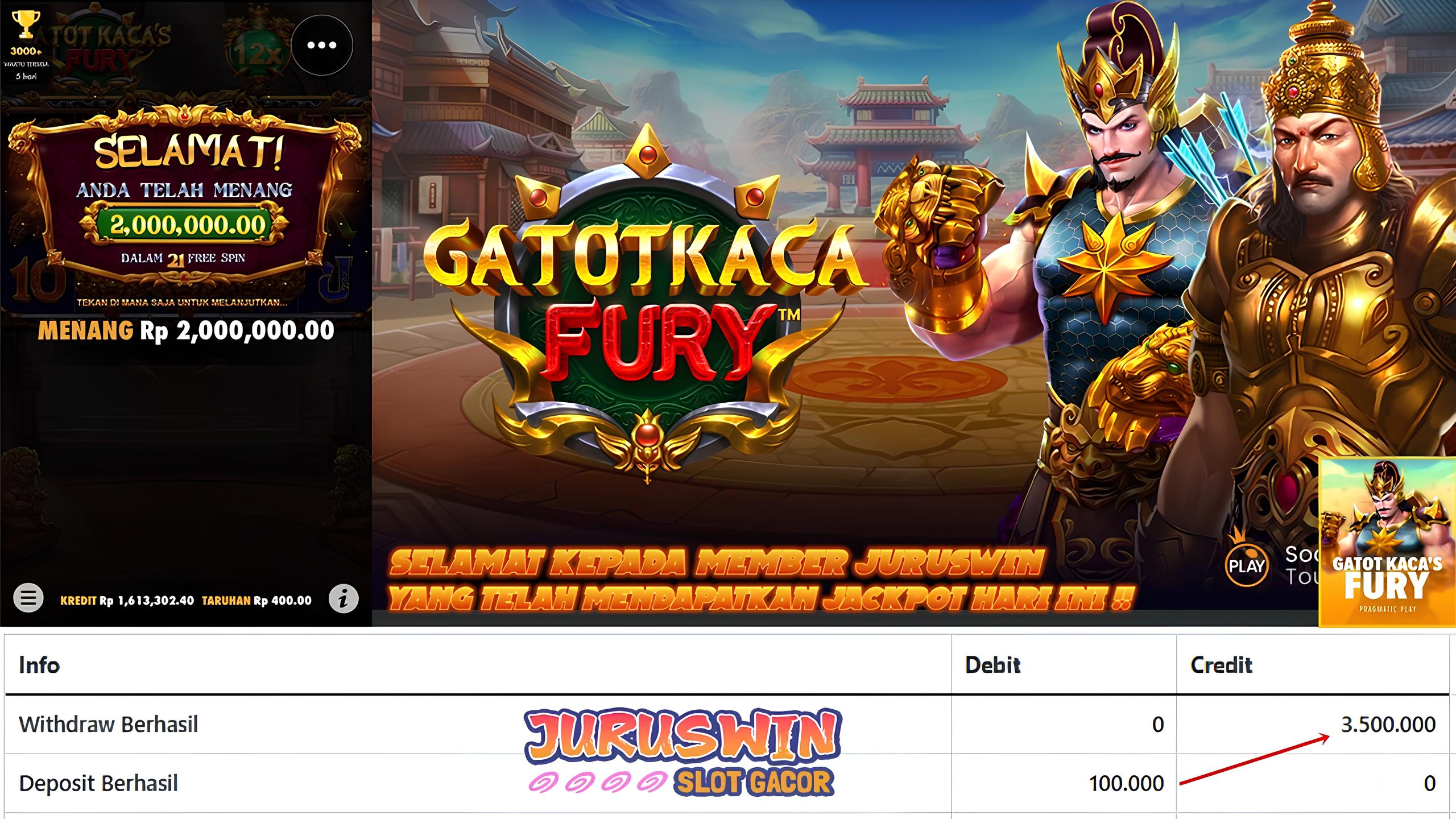 GATOT KACA'S FURY